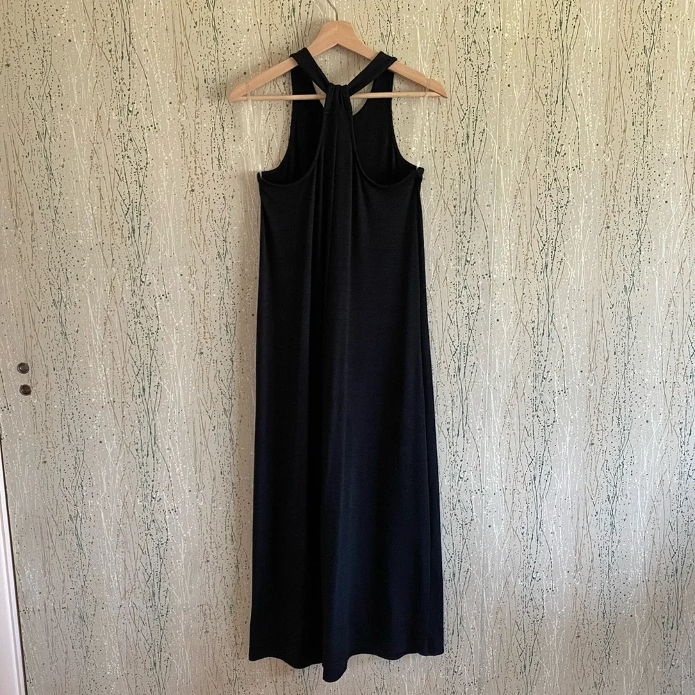 GAP softspun knit Racerback maxi dress black size XS - Picture 5 of 6